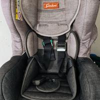 Seggiolino bambini per auto + anti-abbandono 