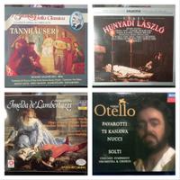 Set di quattro cofanetti di CD opera lirica