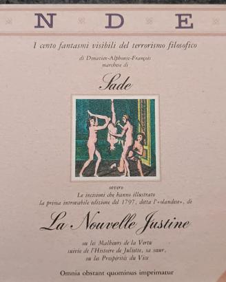 Illustrazioni de La Nouvelle Justine di De Sade 