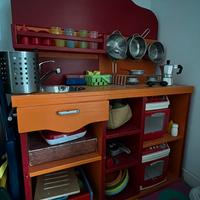 Cucina in legno per Bambini