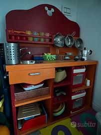 Cucina in legno per Bambini