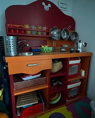 Cucina in legno per Bambini