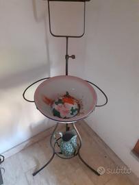 Portacatino con porta specchio