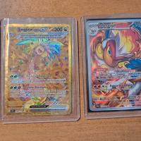 Carta pokemon Exeguttor EX e Infernape blocco