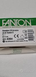 Presa usb da incasso Fanton 82884 1,2A 5volt 8pz