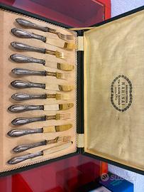 Set di posate in argento 800