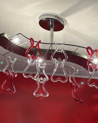 ✨ Lampada da soffitto moderna con pendenti vetro