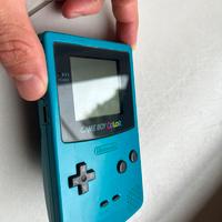 Game boy color + pokemon blu