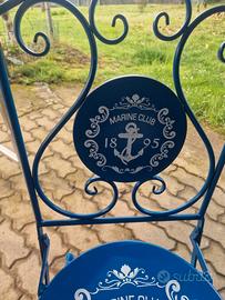 Sedie in ferro
