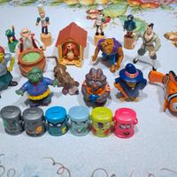 8 McDonald's, 2 Dinosauri, 6 BandaBidon, 4 legno