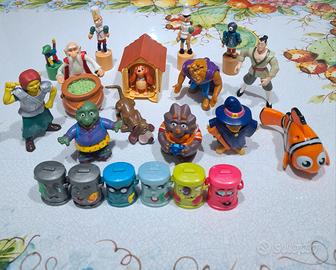 8 McDonald's, 2 Dinosauri, 6 BandaBidon, 4 legno