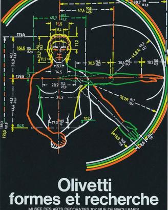 Poster Olivetti- "Formes et recherche"