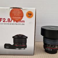 Samyang 12 Fish-eye f2.8 ED AS NCS FOWA x Nikon