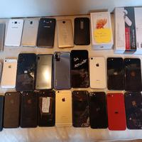 lotto iPhone Xiaomi samsung per ricambi + accessor