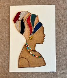 ARTE - JAMAICA “La Sig.ra Marley” - Tecnica mista