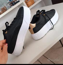 Sneakers flatform Puma Karmen distressed nere 39 