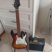 Chitarra elettrica e amplificatore