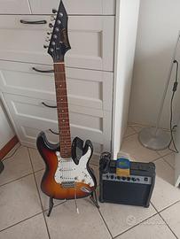 Chitarra elettrica e amplificatore