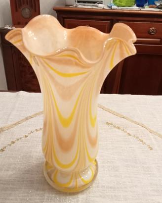 grande vaso in vetro murano 