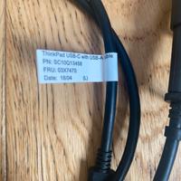 USB-C con USB -A cable