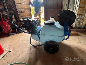 pompa irrorazione su carrello