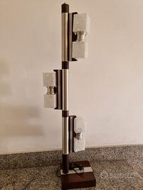 Piantana lampada anni 70 design