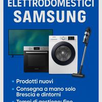 TV, Lavatrici, Forni e Scope Elettriche Samsung