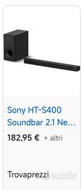 Soundbar Sony con bluetooth