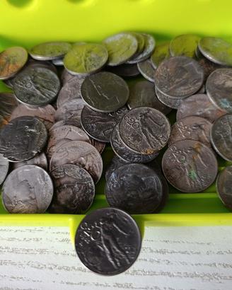 Lotto di 55 monete da 20 centesimi Librata