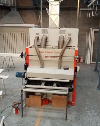 Spazzolatrice infissi in legno