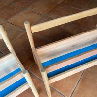 Portalibri- panchina per cameretta bimbi