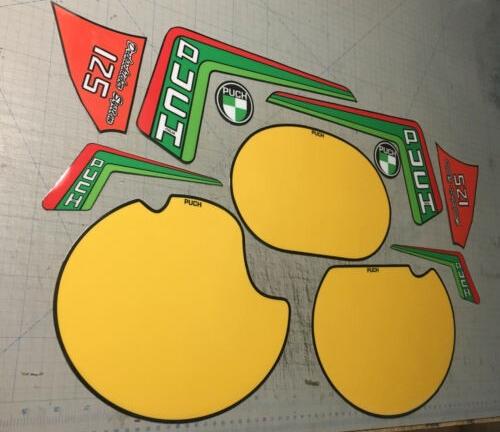 Adesivi Puch F3 125 in cristal (kit completo)