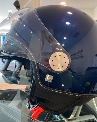 Casco Demi-Jet Vespa Visor 3.0 - BLUE DEEP - ULTIM