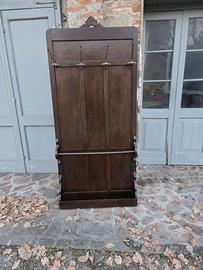 ATTACCAPANNI E PORTA OMBRELLI FINE '800 IN LEGNO