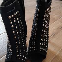 Scarpe Sisley Con Borchie E Tacco Alto,  37