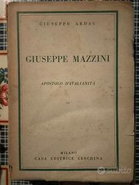 libro antico 1946 mazzini apostolo d'italianità