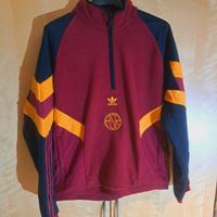 Felpa Adidas As Roma Polar Fleece originals nuova