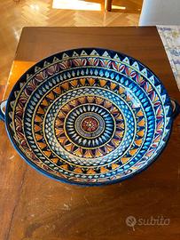 insalatiera ceramica di Vietri diametro 36 cm