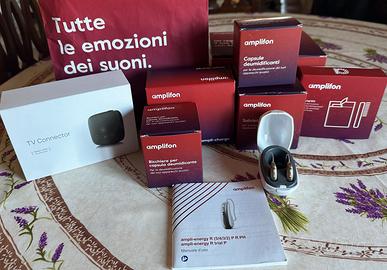 Apparecchi Amplifon Ampli-Energy R3 + accessori