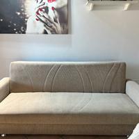 Divano 3 posti con letto contenitore