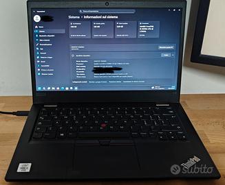 Lenovo ThinkPad L13 i5 10310U 1.7GHz  8GB 256GB 