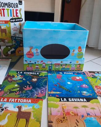 La tombola tattile degli animali Lisciani