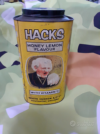 Scatola metallo pubblicitaria