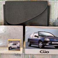 Portadocumenti Renault Clio 1 con manuali