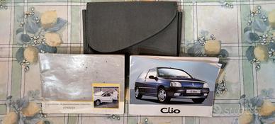 Portadocumenti Renault Clio 1 con manuali