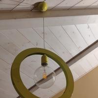 Lampadario per cameretta (ma non solo) verde