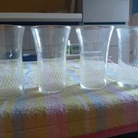 BICCHIERI VINTAGE ANNI CINQUANTA