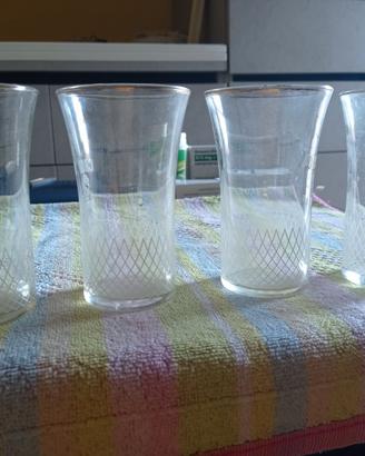 BICCHIERI VINTAGE ANNI CINQUANTA