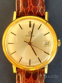 Orologio OMEGA automatico in oro acciaio e argento