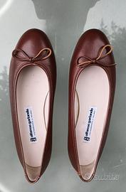 Ballerina Garlando, marrone pelle/cuoio n. 38